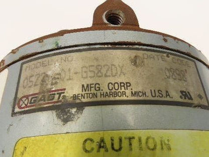 Emerson S55NXMLD-6711 Rotary Vane Pump AC Motor 1/3Hp 1725rpm 110/220v 1ph 60hz