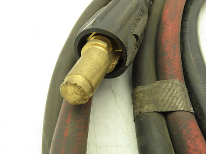 Arcair K4000 Carbon Air Arc Gouging Torch Cable 19' Overall Read Description