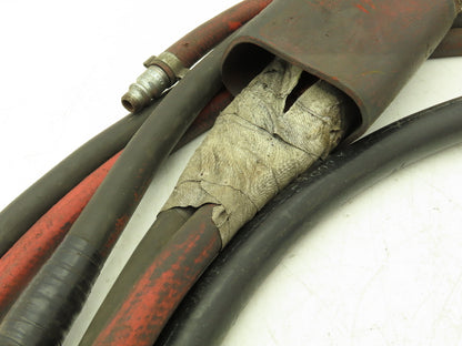 Arcair K4000 Carbon Air Arc Gouging Torch Cable 19' Overall Read Description