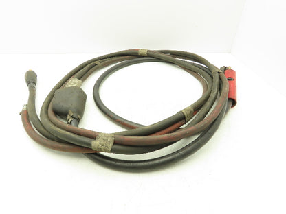 Arcair K4000 Carbon Air Arc Gouging Torch Cable 19' Overall Read Description