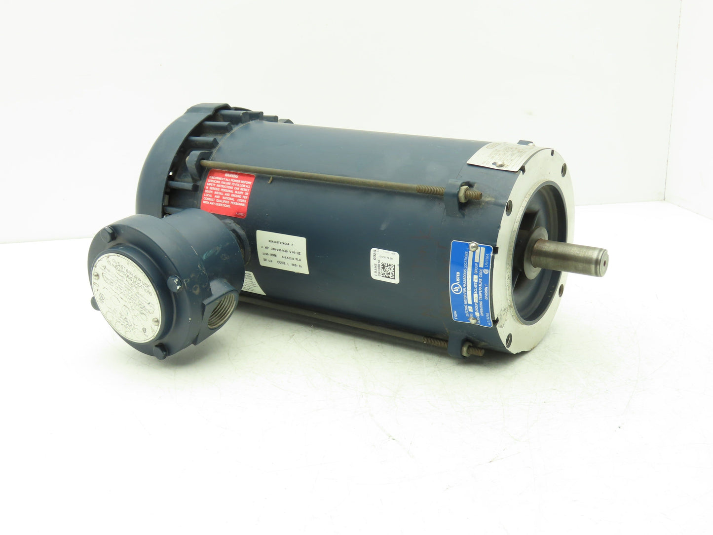 Leeson A145T17XC4A AC Motor Explosion Proof 2Hp 1740 RPM 230/460V 3PH 145TC TEFC