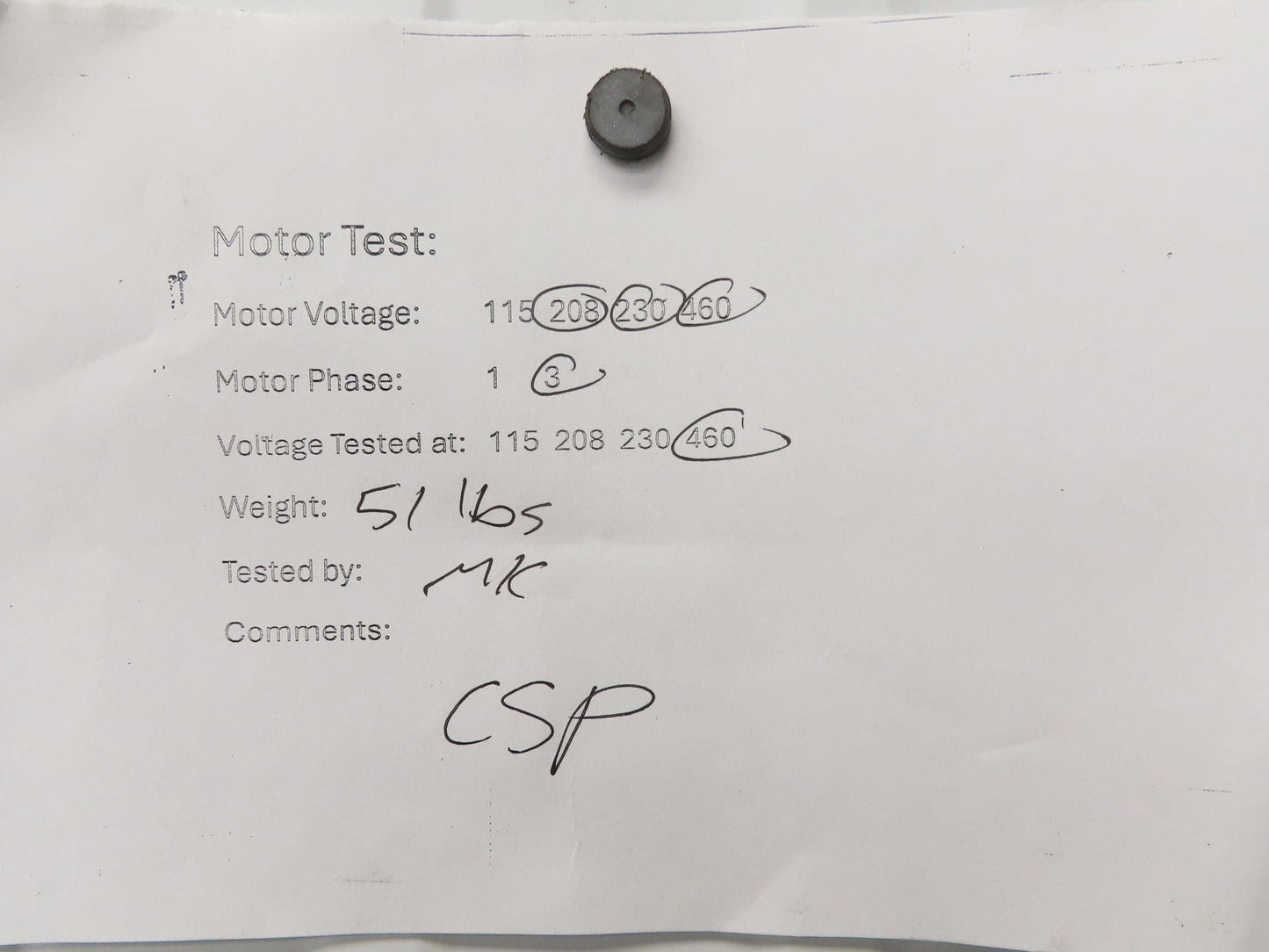 Leeson A145T17XC4A AC Motor Explosion Proof 2Hp 1740 RPM 230/460V 3PH 145TC TEFC