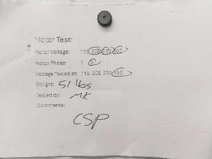 Leeson A145T17XC4A AC Motor Explosion Proof 2Hp 1740 RPM 230/460V 3PH 145TC TEFC