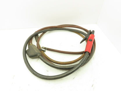 279517 K4000 Carbon Air Arc Gouging Torch Cable 12' Overall Read Description