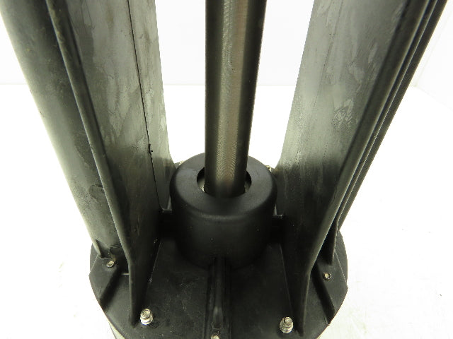 Brinkmann KTF152/330+1081 Plastic Chemical Immersion Pump 35gpm 1.7Hp 230V 3PH