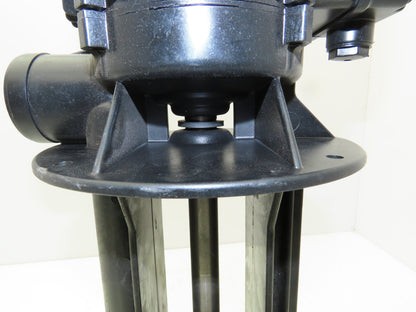 Brinkmann KTF152/330+1081 Plastic Chemical Immersion Pump 35gpm 1.7Hp 230V 3PH