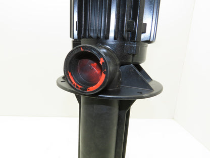 Brinkmann KTF152/330+1081 Plastic Chemical Immersion Pump 35gpm 1.7Hp 230V 3PH