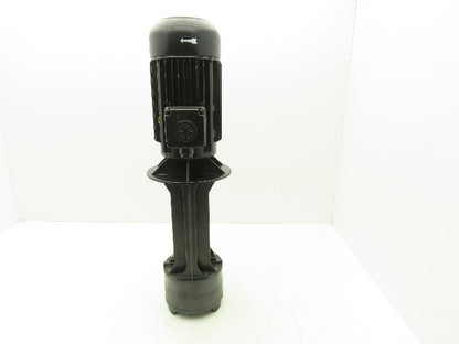 Brinkmann KTF152/330+1081 Plastic Chemical Immersion Pump 35gpm 1.7Hp 230V 3PH