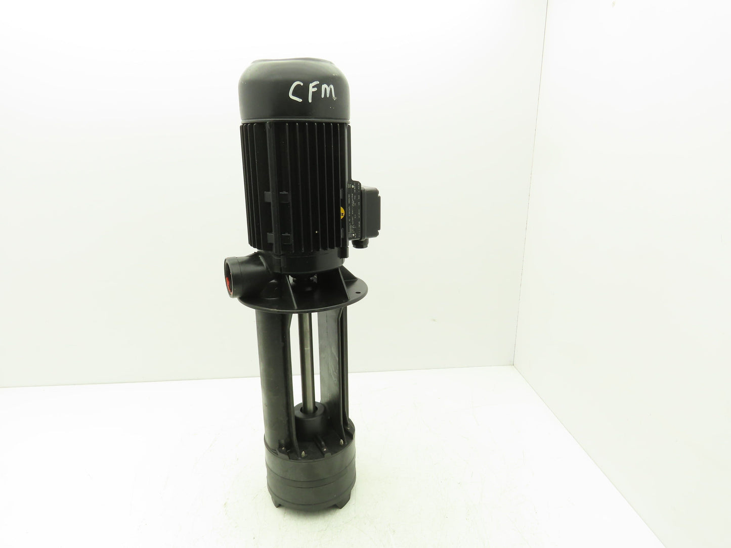 Brinkmann KTF152/330+1081 Plastic Chemical Immersion Pump 35gpm 1.7Hp 230V 3PH