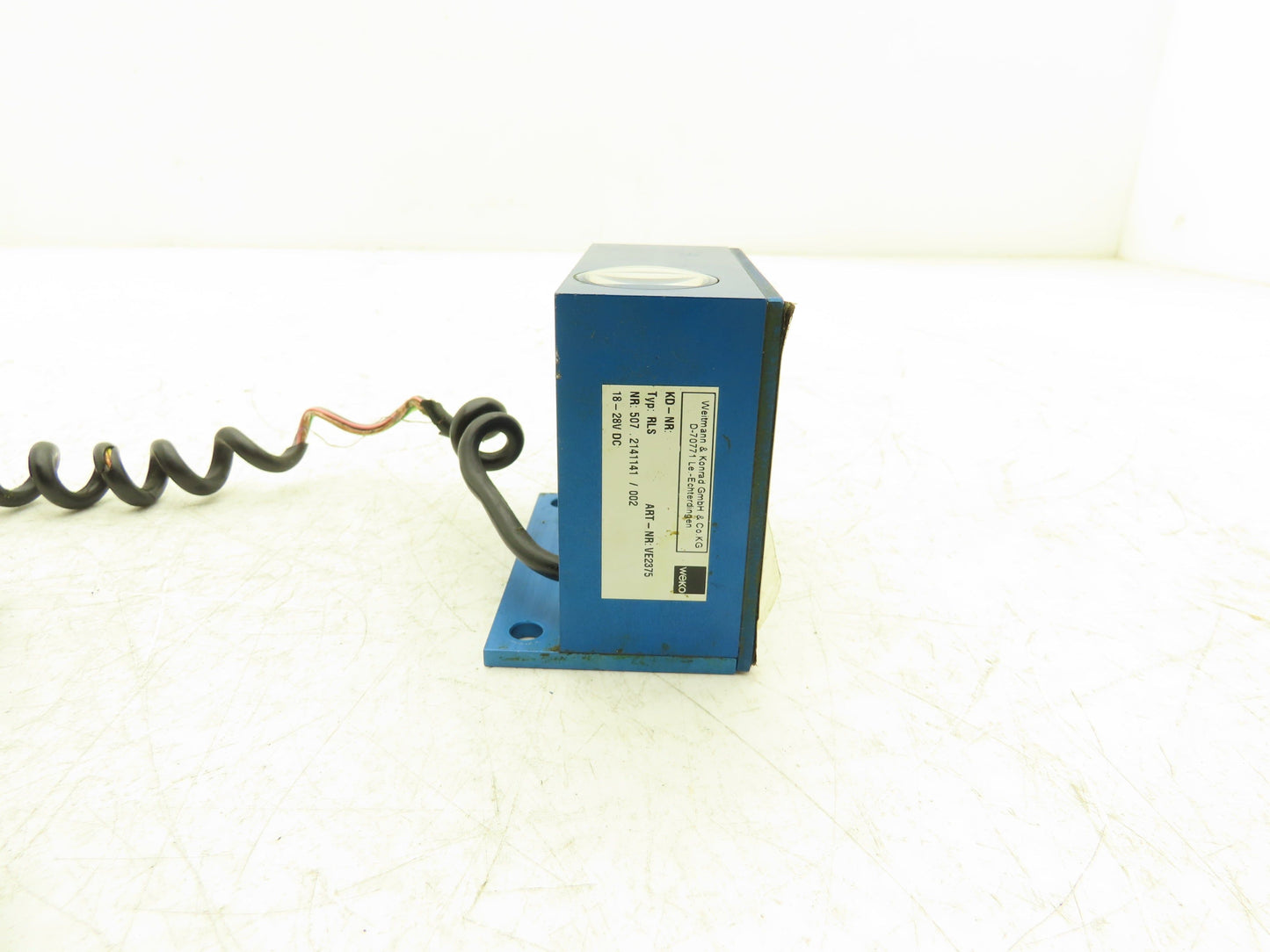 Weko Weitmann & Konrad VE2375 Photoelectric Sensor 8 Pin Plug 24Vdc