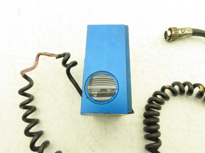 Weko Weitmann & Konrad VE2375 Photoelectric Sensor 8 Pin Plug 24Vdc