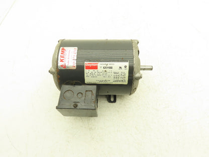 Dayton 6XH88 AC Motor 1/3Hp 1725rpm 208-230/460V 3ph 48 Frame ODP