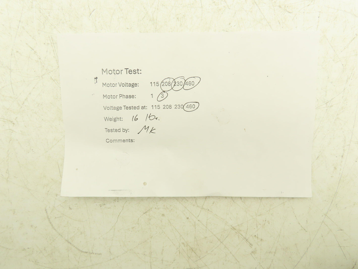 Dayton 6XH88 AC Motor 1/3Hp 1725rpm 208-230/460V 3ph 48 Frame ODP