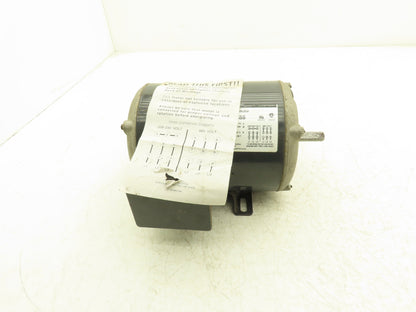 Dayton 6XH88 AC Motor 1/3Hp 1725rpm 208-230/460V 3ph 48 Frame ODP