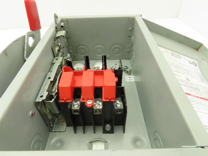 Siemens GNF322 Safety Switch Disconnect Non Fusible 60A 240VAC 250VDC HP Rated