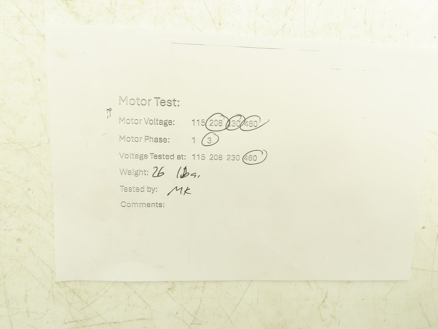 Leeson C6T17DC53A AC Brake Motor 1/2Hp 1725rpm 208-230/460v 3ph C56CFC D.P.