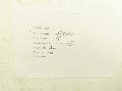 Leeson C6T17DC53A AC Brake Motor 1/2Hp 1725rpm 208-230/460v 3ph C56CFC D.P.