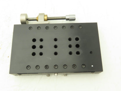 Newport M-436 Manual Linear Stage Crossed Roller Bearings 50.8 mm Travel