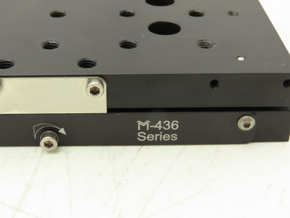 Newport M-436 Manual Linear Stage Crossed Roller Bearings 50.8 mm Travel