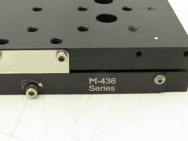 Newport M-436 Manual Linear Stage Crossed Roller Bearings 50.8 mm Travel
