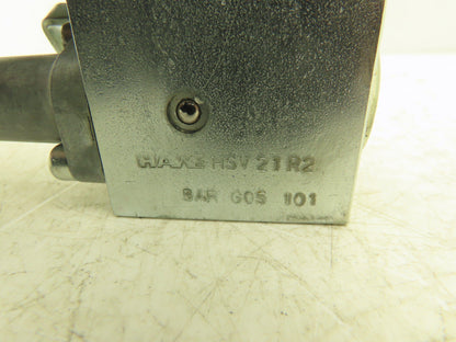 Hawe HSV21R2 Valve 2/2-Way Lifting/Lowering 315 bar 4560 psi BM45 Solenoid 98Vdc