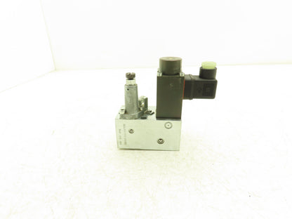 Hawe HSV21R2 Valve 2/2-Way Lifting/Lowering 315 bar 4560 psi BM45 Solenoid 98Vdc