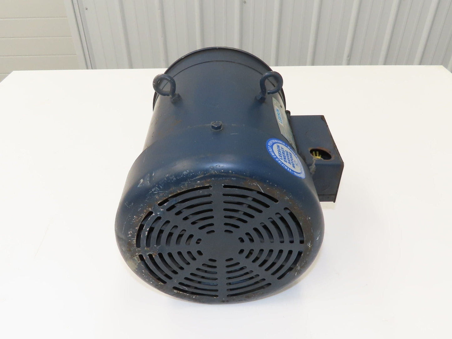 Leeson N184T17FC1F AC Motor 5Hp 1740rpm 208-230/460v 3ph J56C TEFC