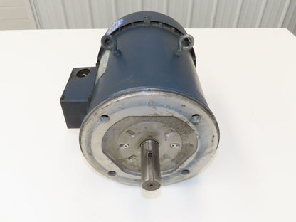 Leeson N184T17FC1F AC Motor 5Hp 1740rpm 208-230/460v 3ph J56C TEFC