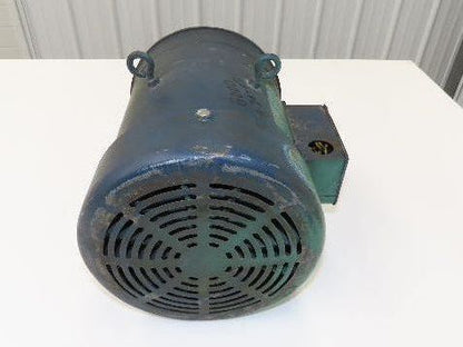Leeson N184T17FC1F AC Motor 5Hp 1740rpm 208-230/460v 3ph J56C TEFC