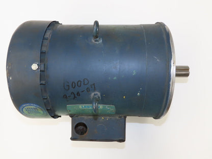 Leeson N184T17FC1F AC Motor 5Hp 1740rpm 208-230/460v 3ph J56C TEFC