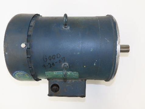 Leeson N184T17FC1F AC Motor 5Hp 1740rpm 208-230/460v 3ph J56C TEFC