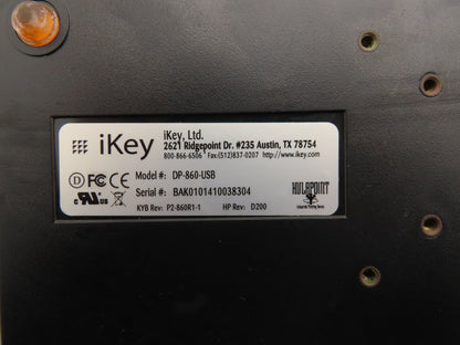 iKey DP-860 Industrial Desktop Keyboard Compact Integrated HulaPoint II USB