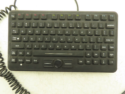 iKey DP-860 Industrial Desktop Keyboard Compact Integrated HulaPoint II USB