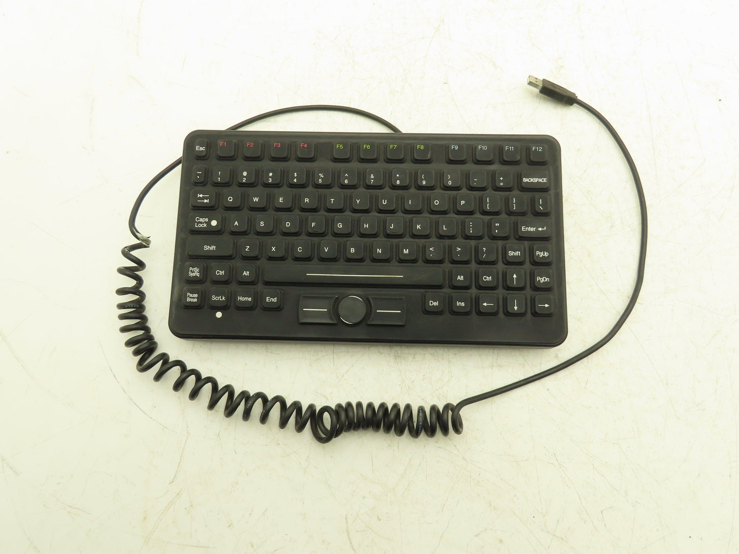 iKey DP-860 Industrial Desktop Keyboard Compact Integrated HulaPoint II USB