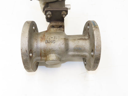 Jamesbury 5150 31 3600TT 1-1/2" Pneumatic Air operated Stainless Ball Valve