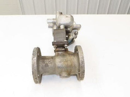 Jamesbury 5150 31 3600TT 1-1/2" Pneumatic Air operated Stainless Ball Valve
