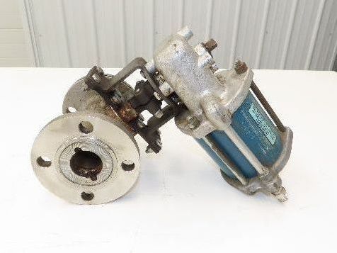 Jamesbury 5150 31 3600TT 1-1/2" Pneumatic Air operated Stainless Ball Valve