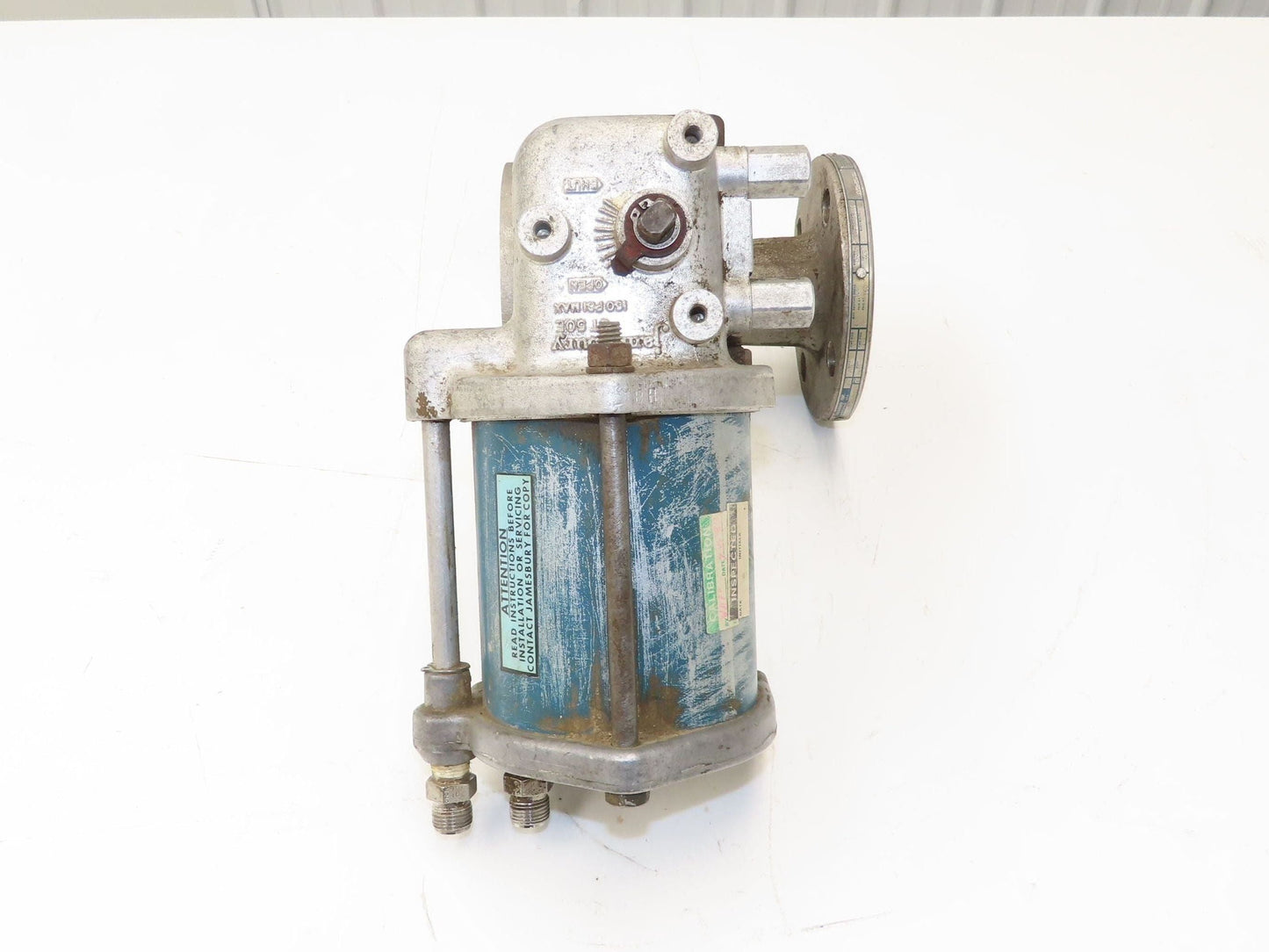Jamesbury 5150 31 3600TT 1-1/2" Pneumatic Air operated Stainless Ball Valve