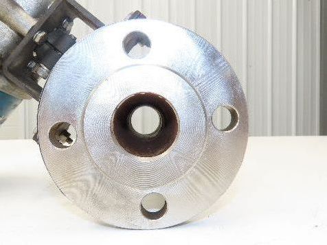 Jamesbury 5150 31 3600TT 1-1/2" Pneumatic Air operated Stainless Ball Valve