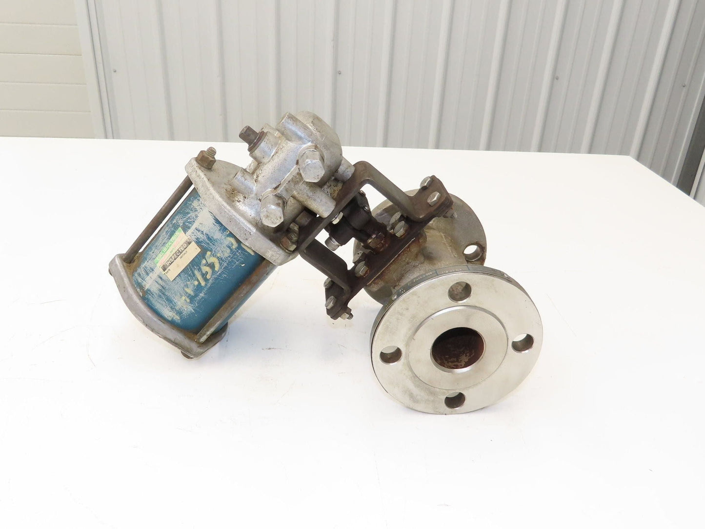 Jamesbury 5150 31 3600TT 1-1/2" Pneumatic Air operated Stainless Ball Valve
