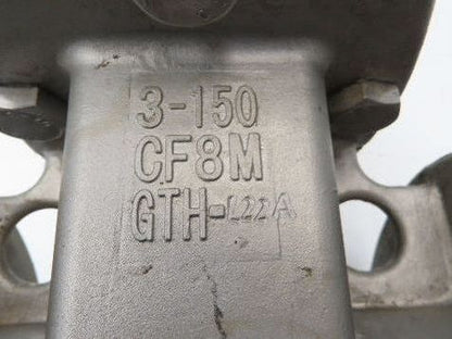 Sharpe 35116 3" Stainless Steel Gate Valve 275psi@ 100° F 316SS Rising Stem