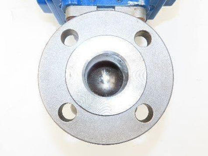 Flowserve 1-1/2" Stainless Ball Valve Compact II Pneumatic Actuator C30 SR-2C