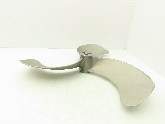 Airmaster Fan 21095 24" Cast Aluminum Propeller 3-Blade 5/8" Bore w/1/2" Adapter