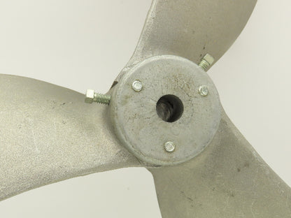 Airmaster Fan 21095 24" Cast Aluminum Propeller 3-Blade 5/8" Bore w/1/2" Adapter