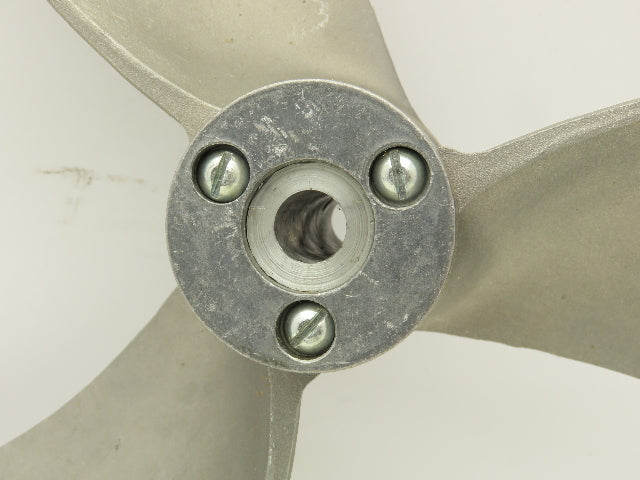 Airmaster Fan 21095 24" Cast Aluminum Propeller 3-Blade 5/8" Bore w/1/2" Adapter