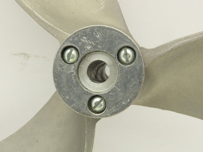 Airmaster Fan 21095 24" Cast Aluminum Propeller 3-Blade 5/8" Bore w/1/2" Adapter
