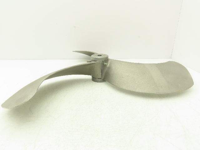 Airmaster Fan 21095 24" Cast Aluminum Propeller 3-Blade 5/8" Bore w/1/2" Adapter