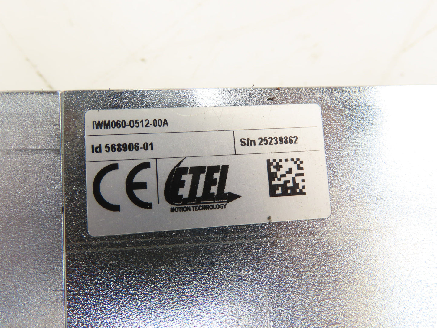 ETEL ILM12-060-3PD-R20C Ironless Linear Motor And IWM Magnetic Ways Assembly Set