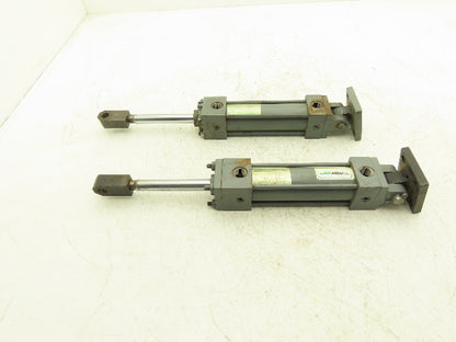 Miller A86R2B/A50B2B Pneumatic Air Cylinder 1-1/2" Bore 4" Stroke Lot of 2