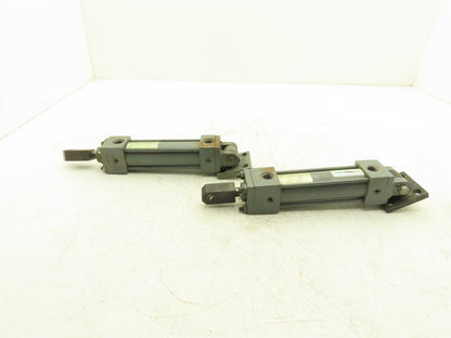 Miller A86R2B/A50B2B Pneumatic Air Cylinder 1-1/2" Bore 4" Stroke Lot of 2
